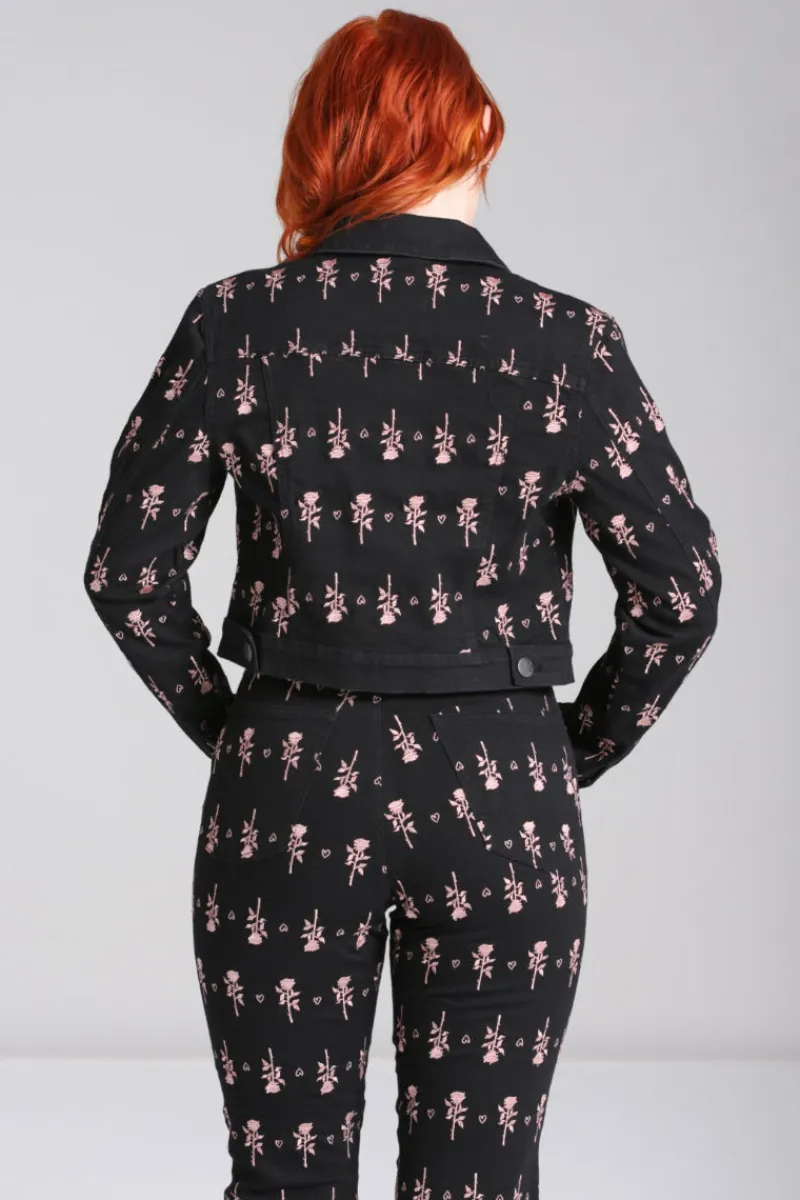 Hell Bunny Coats & Jackets|Coats & Jackets>The Lover Jacket Black