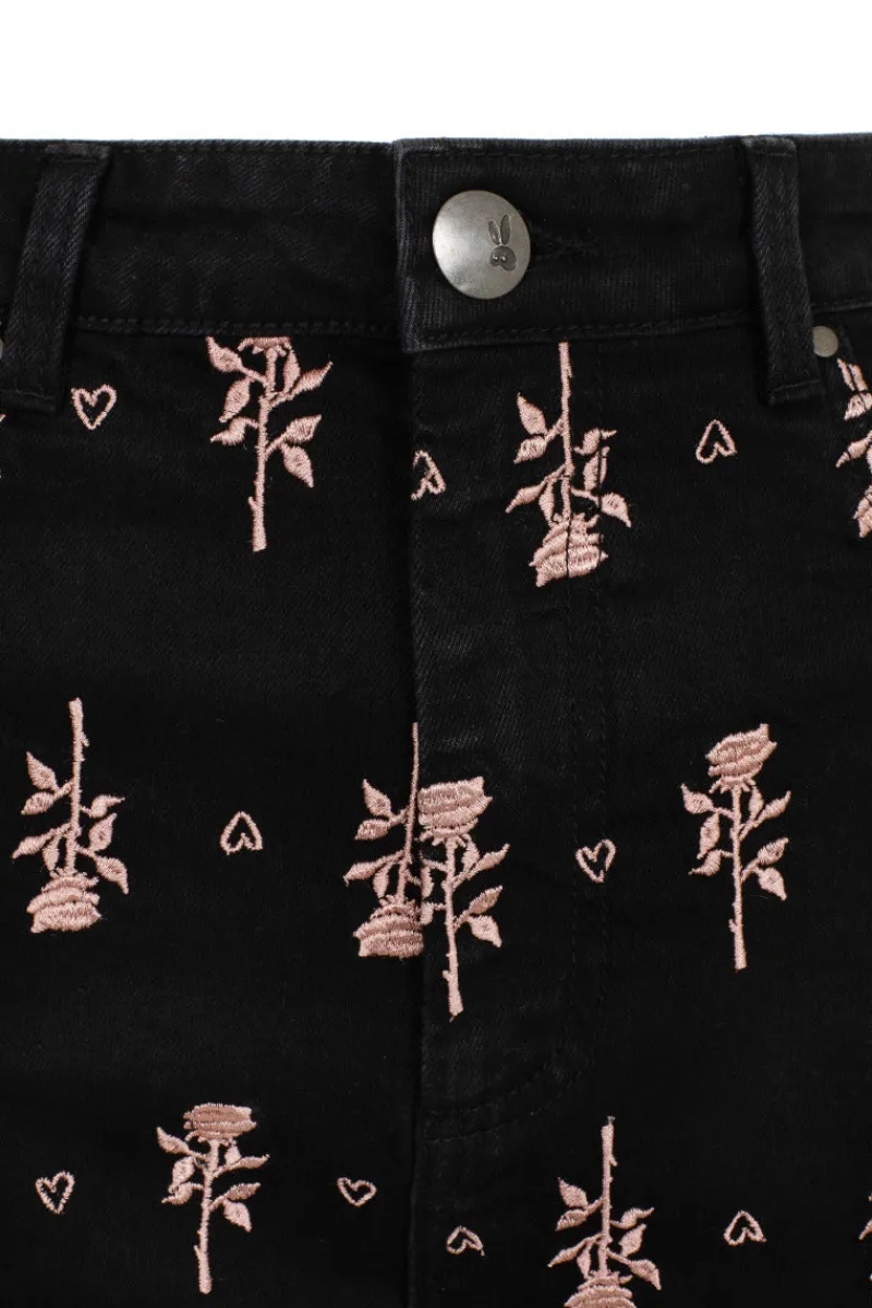Hell Bunny Trousers & Shorts|Trousers & Shorts>The Lover Jeans Black