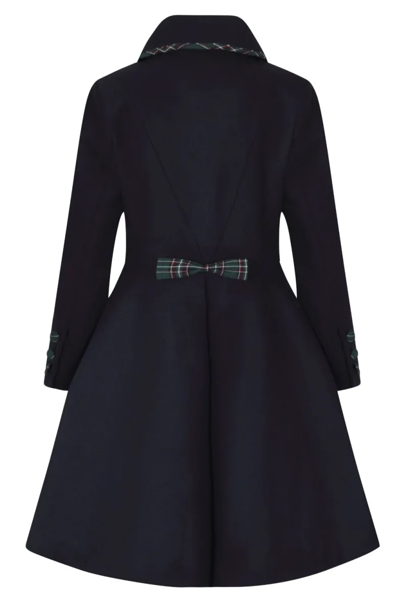 Hell Bunny Coats & Jackets|Coats & Jackets>Tiddlywinks Coat Navy
