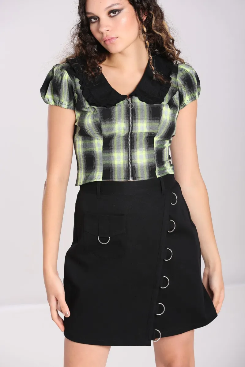 Hell Bunny Skirts|Skirts>Tifa Skirt Black