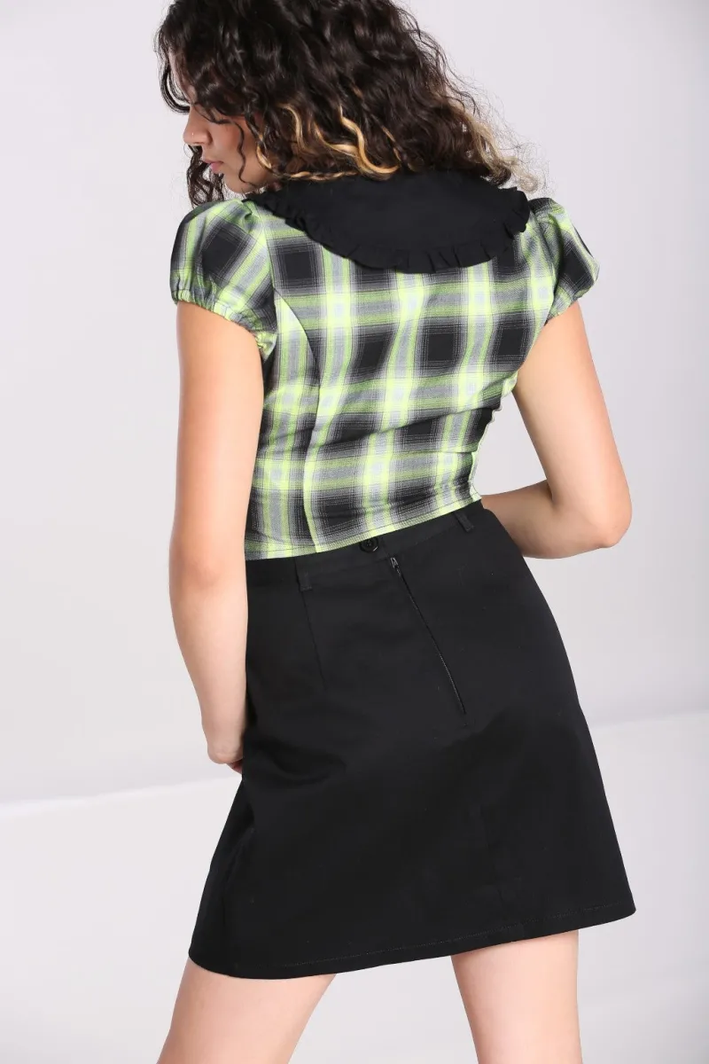 Hell Bunny Skirts|Skirts>Tifa Skirt Black