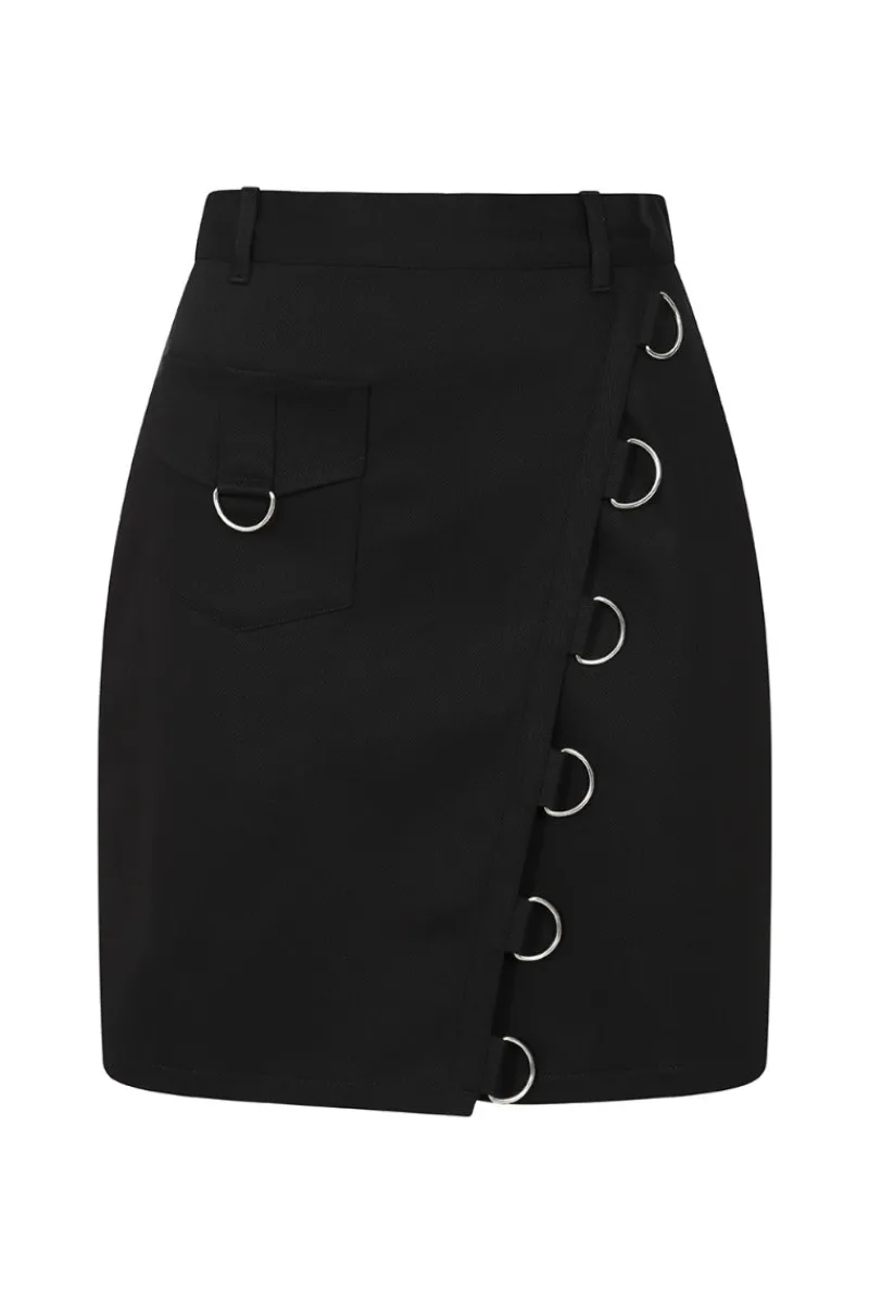 Hell Bunny Skirts|Skirts>Tifa Skirt Black