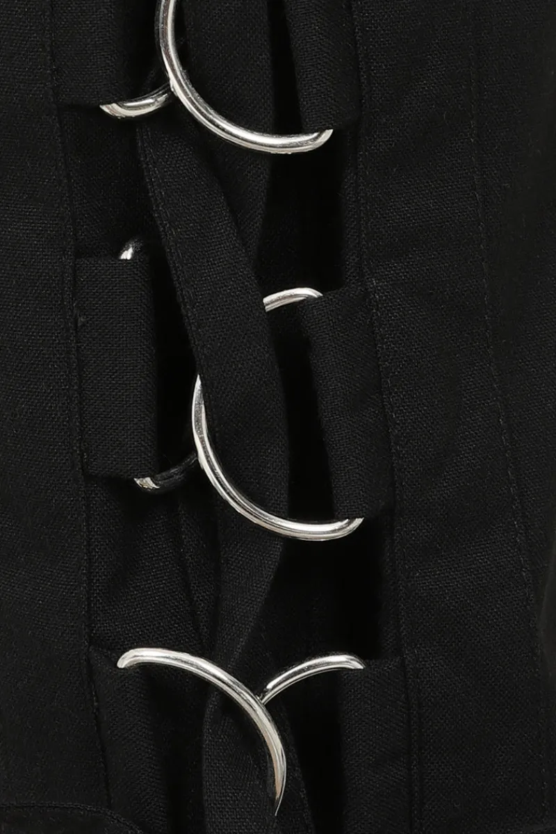 Hell Bunny Trousers & Shorts|Trousers & Shorts>Tifa Trousers Black