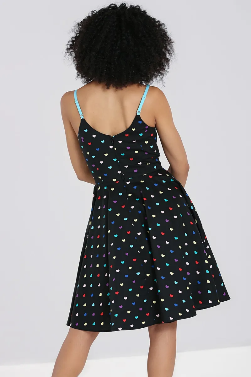 Hell Bunny Dresses|Dresses>True Love Mid Dress Black