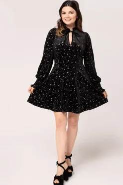 Hell Bunny Dresses|Mini Dresses>Vela Dress Black
