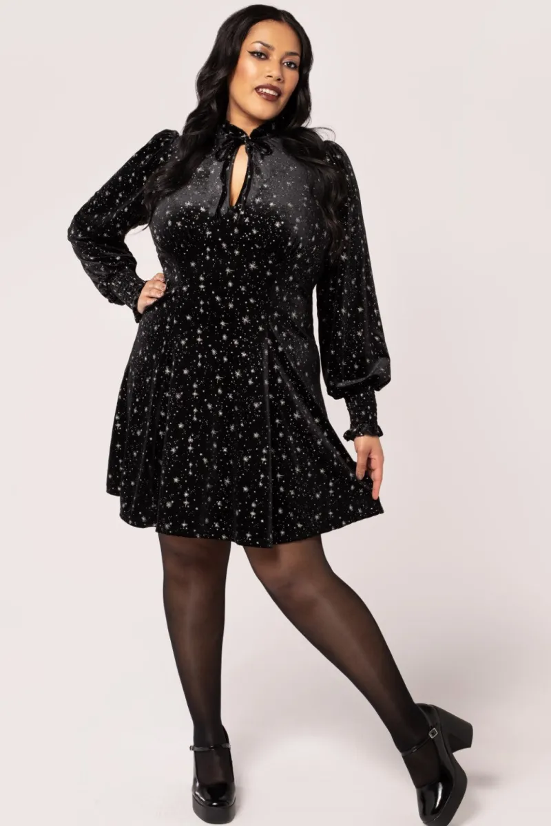 Hell Bunny Dresses|Mini Dresses>Vela Dress Black
