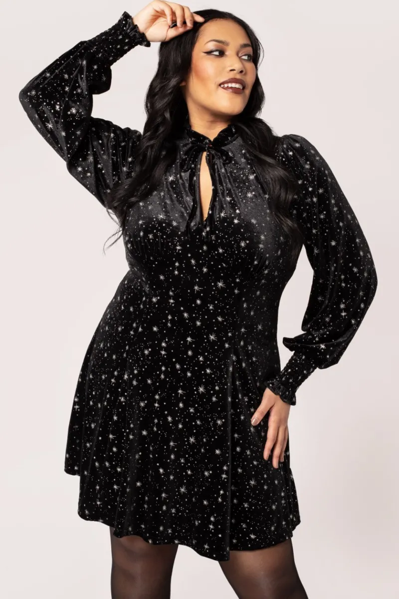 Hell Bunny Dresses|Mini Dresses>Vela Dress Black