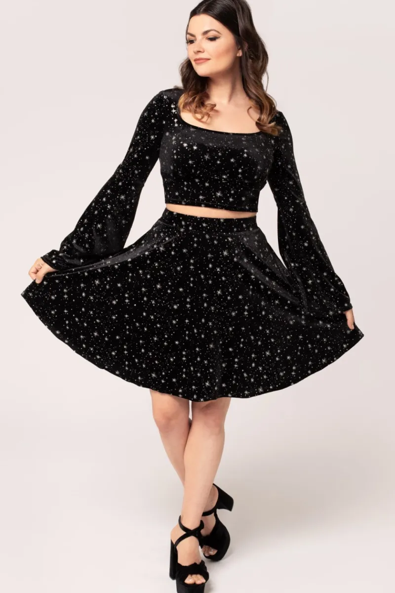 Hell Bunny Skirts|Skirts>Vela Skirt Black