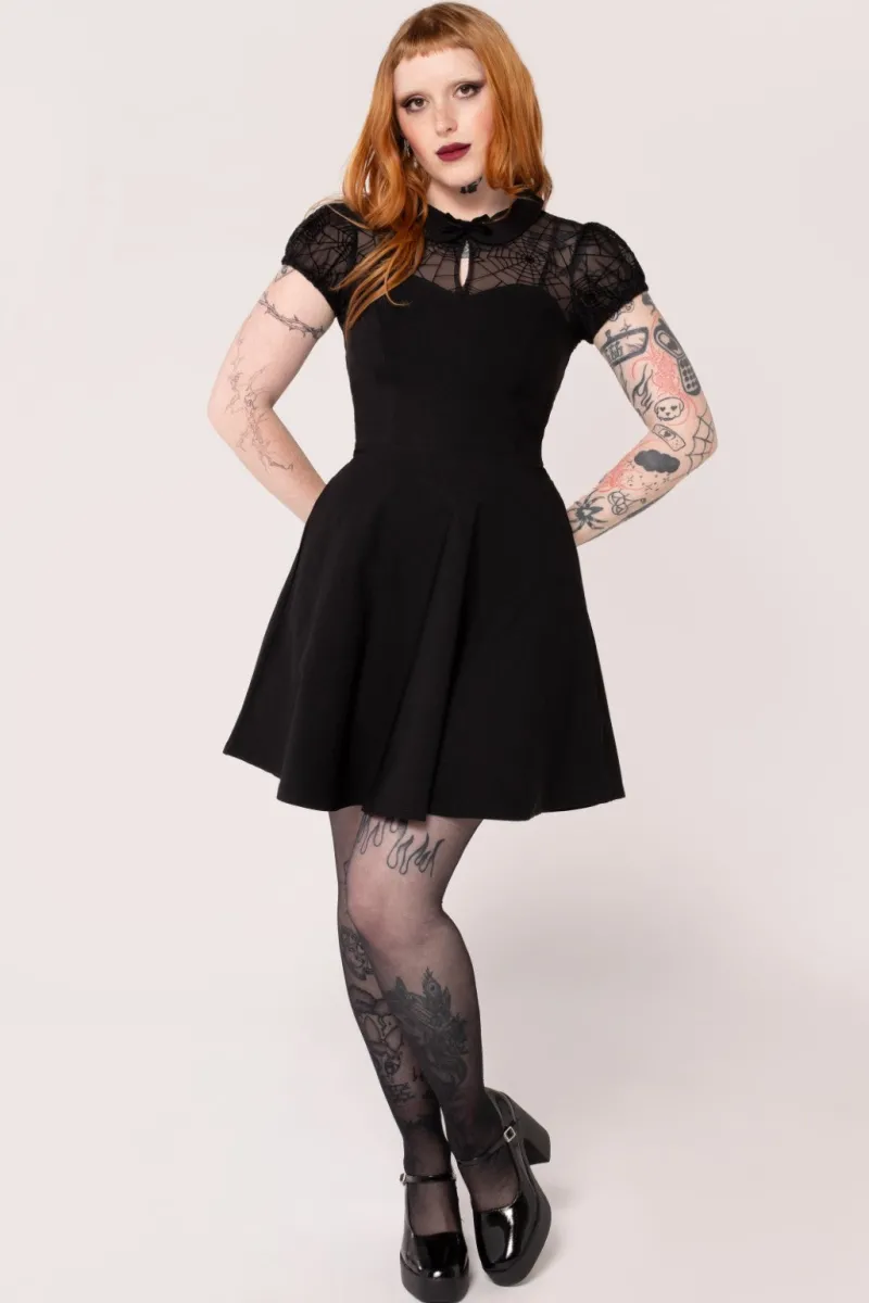 Hell Bunny Dresses|Mini Dresses>Viola Dress Black