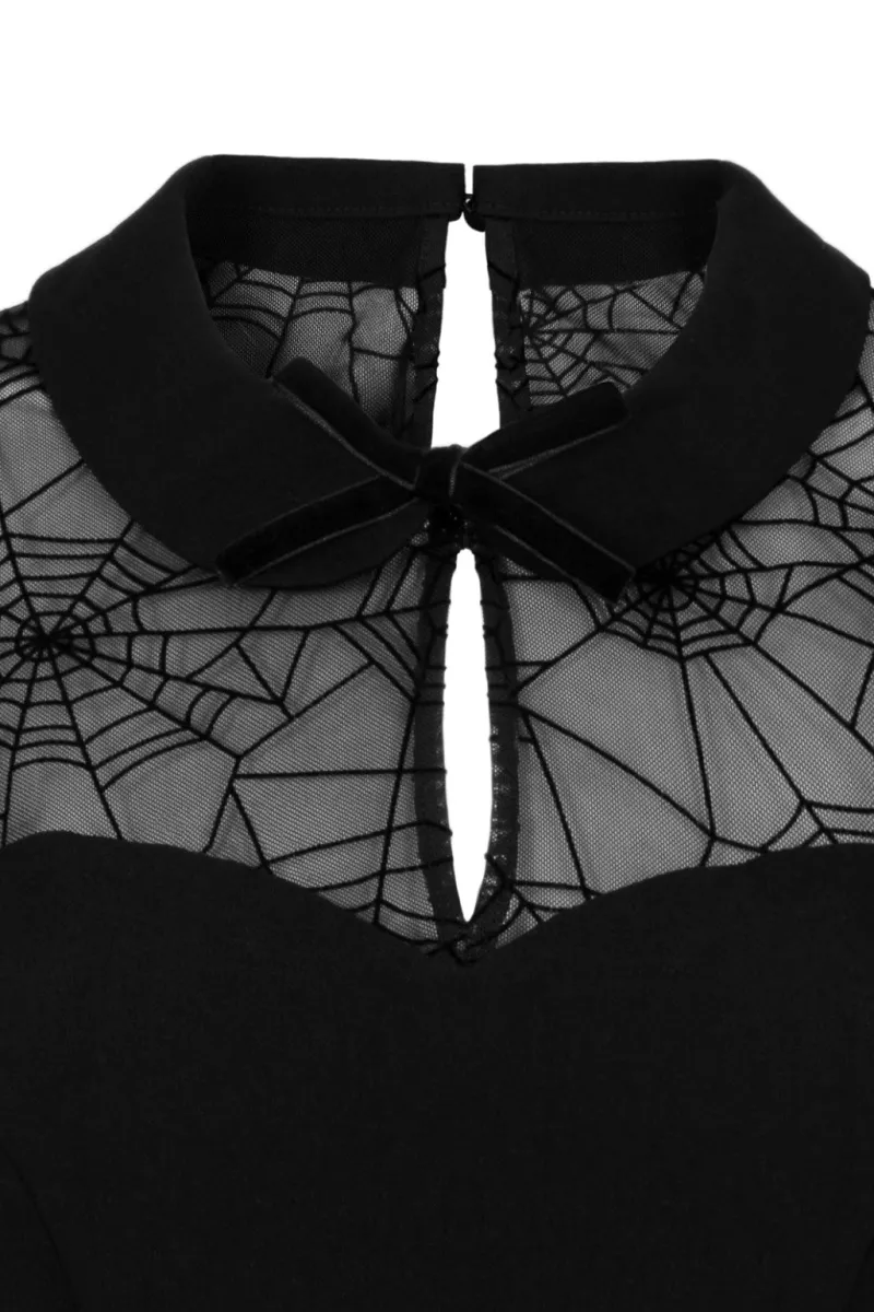 Hell Bunny Dresses|Mini Dresses>Viola Dress Black