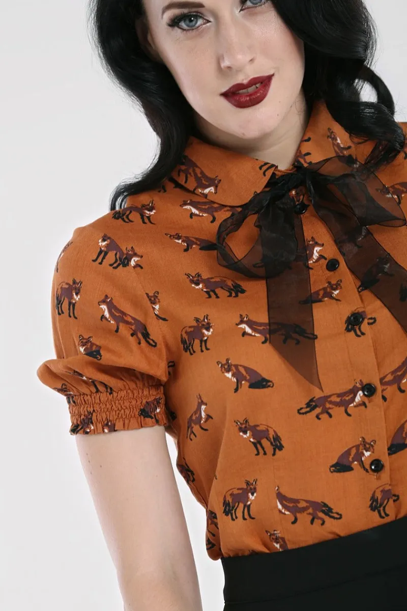 Hell Bunny Tops|Blouses>Vixey Blouse