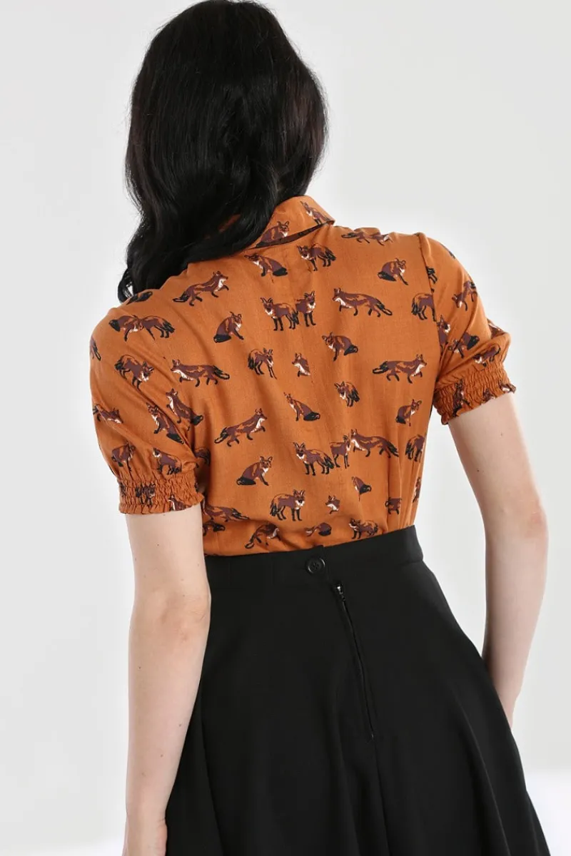 Hell Bunny Tops|Blouses>Vixey Blouse
