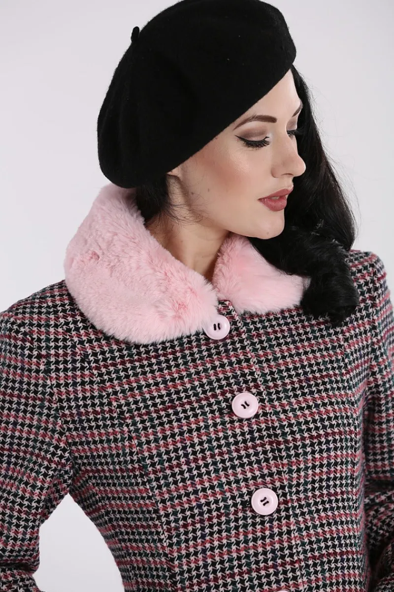 Hell Bunny Coats & Jackets>Watson Coat Pink