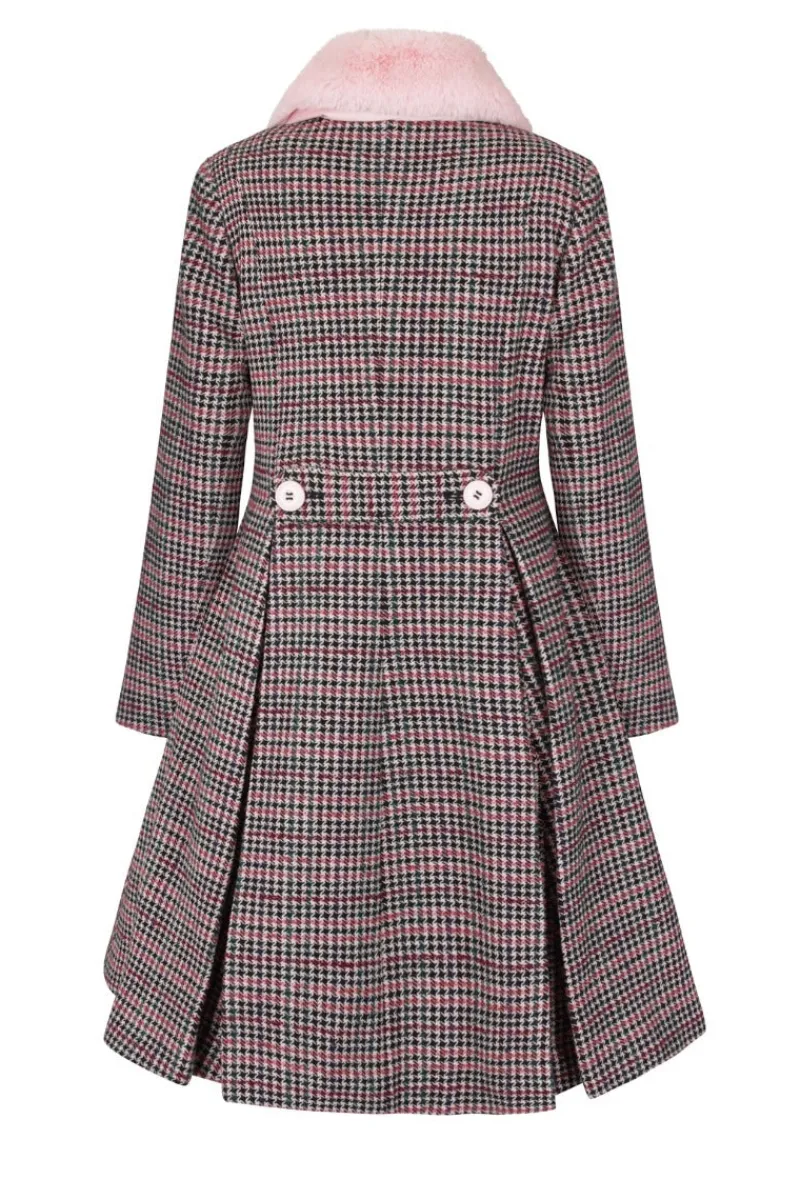 Hell Bunny Coats & Jackets>Watson Coat Pink