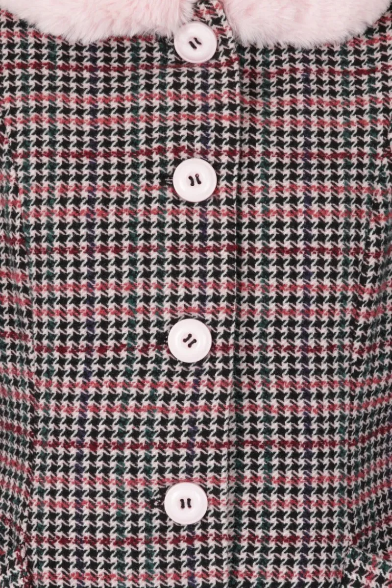 Hell Bunny Coats & Jackets>Watson Coat Pink