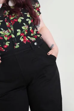 Hell Bunny Trousers & Shorts|Denim><noscript><img width=