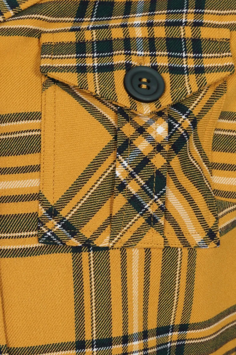Hell Bunny Coats & Jackets|Coats & Jackets>Wither Jacket Mustard