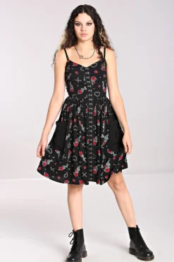 Hell Bunny Dresses|Dresses>Zoey Knee Dress Black
