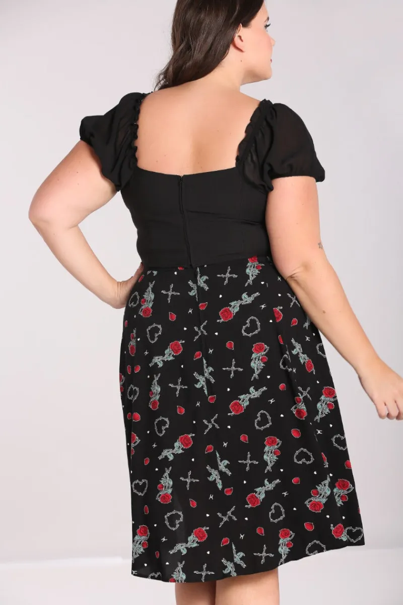 Hell Bunny Skirts|Skirts>Zoey Skirt Black