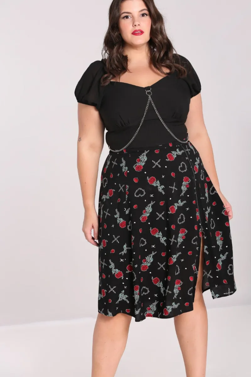 Hell Bunny Skirts|Skirts>Zoey Skirt Black