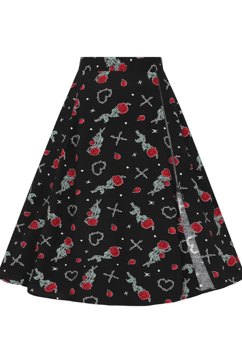 Hell Bunny Skirts|Skirts>Zoey Skirt Black